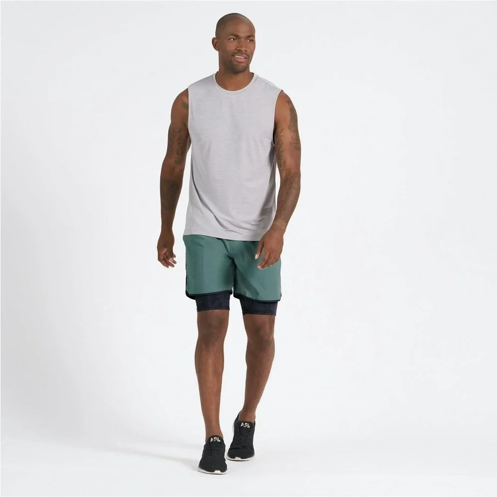 Vuori Stockton Men's Athletic Shorts Camo